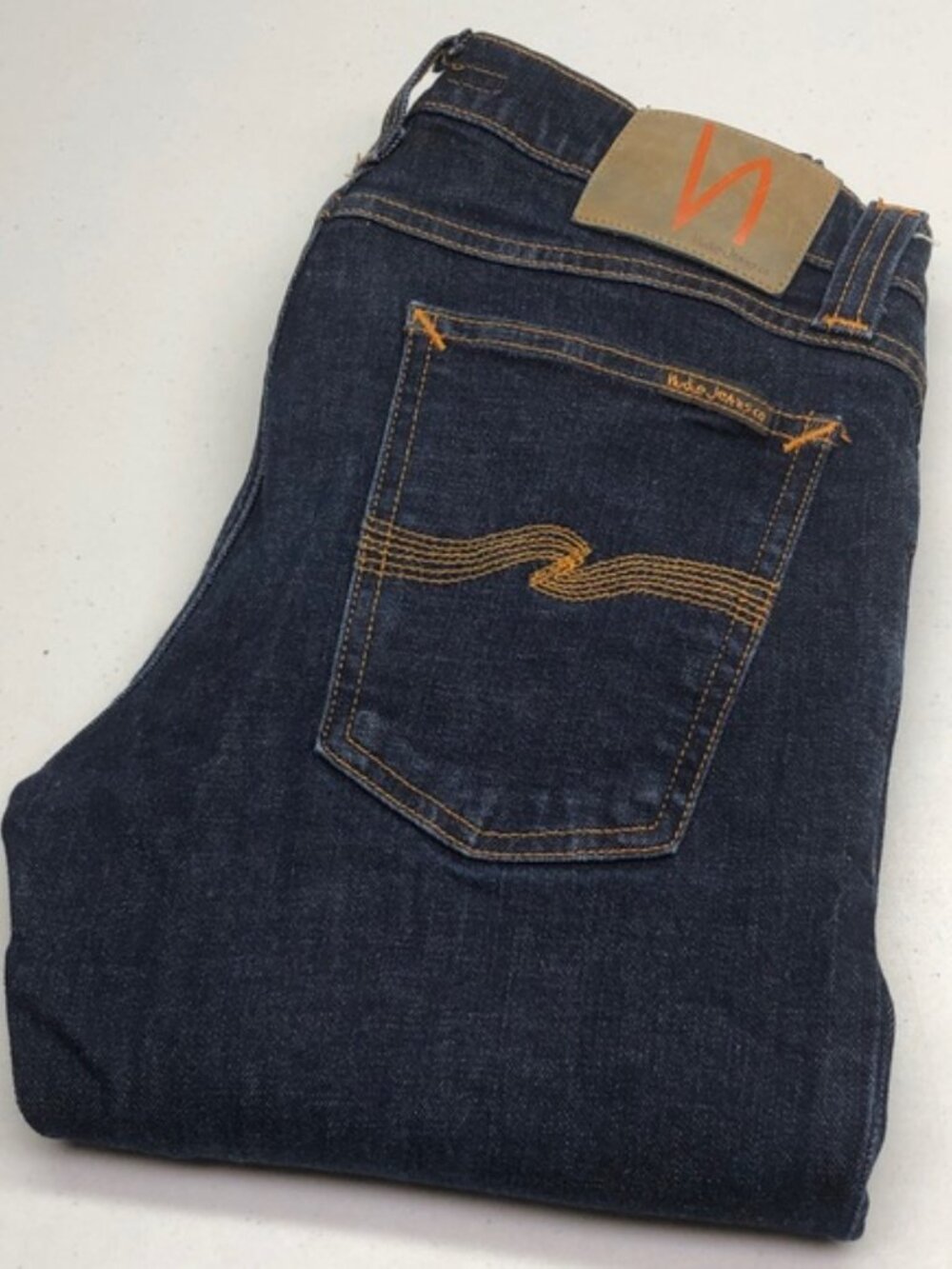 NUDIE TIGHT LONG JOHN SKINNY JEANS 29x30 MADE IN ITALY 🇮🇹